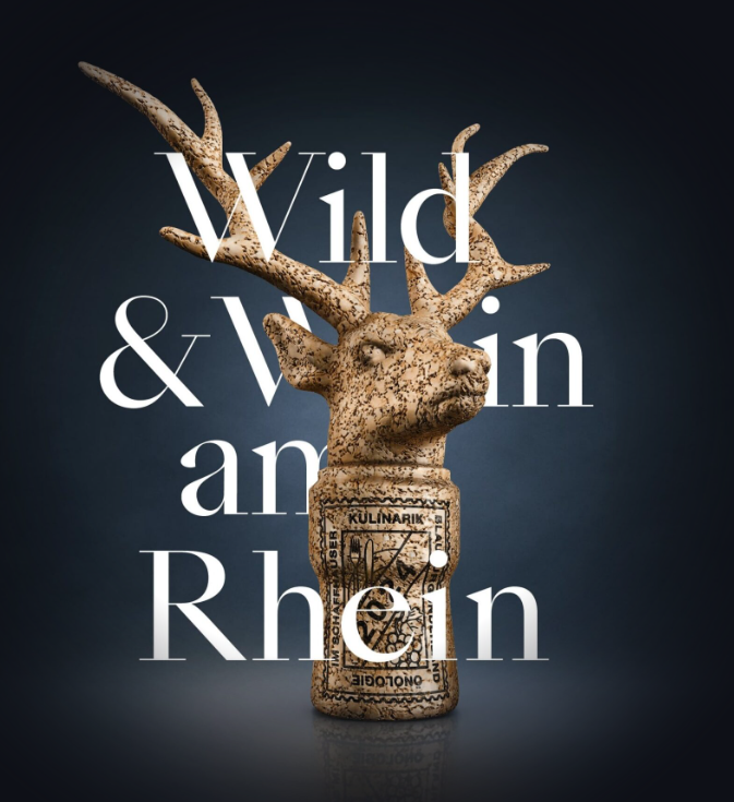Wild und Wein am Rhein, GVS Weine in der Burg Hohenklinegn, Restaurant Frieden